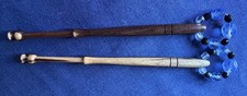 Lace Making Bobbins Tiger Wood Spangled