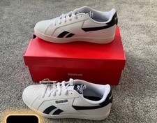 Reebok Court Retro White Tennis Shoes Trainers Sneakers . Unisex. Size  5 UK.