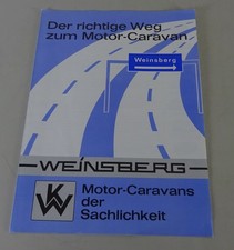 Brochure Weinsberg Motorhome