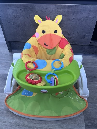 Fisher price giraffe sit - fisher-price, sit-me-up