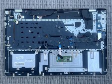 HP Envy 15-AS DC POWER SOCKET ASSEMBLY Palmrest Bottom Cover Silver 857799-031