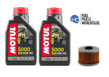 HONDA CB300R NEO SPORT CAFE 2018-2021 MOTUL 5000 10W40 OIL & FILTER SERVICE KIT