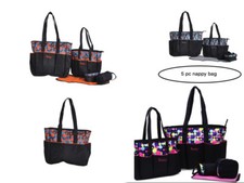 5 Pcs Baby Nappy Changing Bag