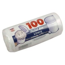 100 pedal bin liners - pedal,