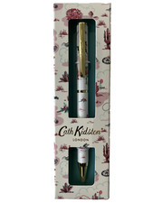 Cath Kidston Wild West Cowgirl Print Ball Point Clipped Pen Black Brand New