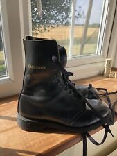 Doc Martens Very Rare Astronauts Hawkins Boots Black Leather Uk6 Made In England