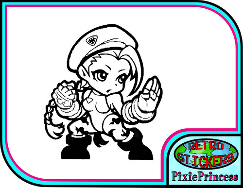 Street fighter cammy vinyl - street, d