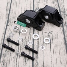 For 92-00 Honda Civic D15 D16 B16 B18 B20 Billet Engine Motor Torque Mount Black