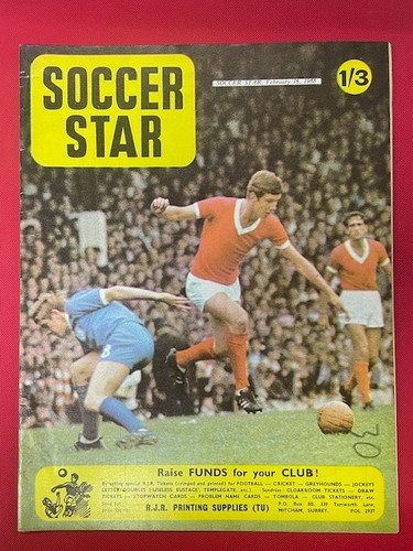 1968 soccer star magazine - soccer,