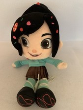 Disney Store Vanellope Von Sweetz Soft Toy Plush 12” Wreck It Ralph