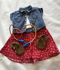 American Girl Doll Retired Play Outfit Pleasant Co with Accessories VGC