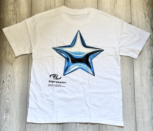 Y2k chrome star shirt - star, mens
