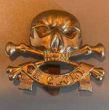 17th/21st Lancers, Genuine British Army Cap Badge.