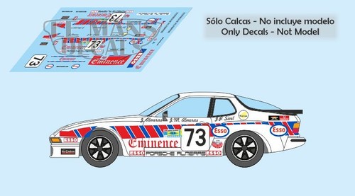 Decals porsche 924 gtr - porsche,