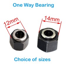 HPI Savage Nitro Engine One Way Bearing. 12mm or 14mm. F5.9 F4.6 F3.5 S25 21BB