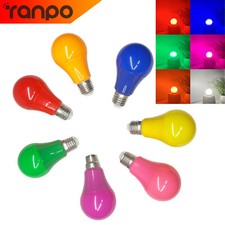 Coloured LED Light Bulbs A60