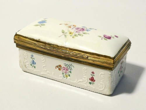18thc rectangular enamel - rectangular,