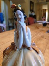 original art deco lady powder