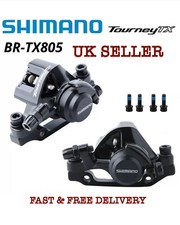 Shimano BR-TX805 Mountain Bike Bicycle Cable Pulling Mechanical Disc Brakes Set