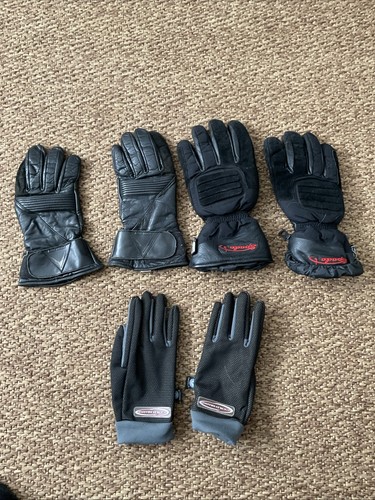 Job lot motorcycle gloves - lot,
