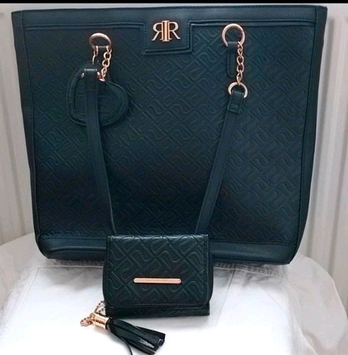 River island black monogram - river,