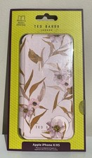 TED BAKER Cabana Floral Apple Iphone X / XS Mirrored Phone Case Opened Unused