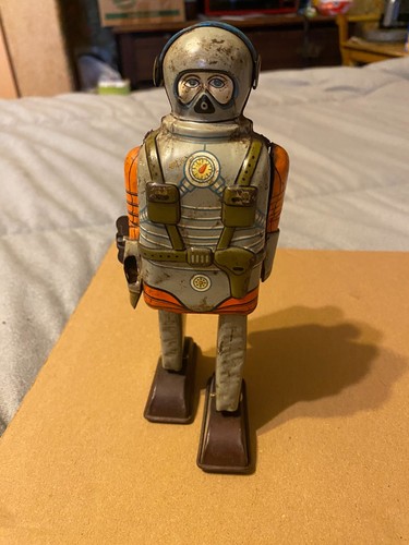 Vintage nomura tin robot - vintage,