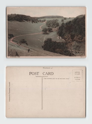 Postcard arundel park - -, in