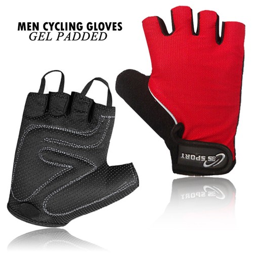 Cycling gloves men bike - men, half