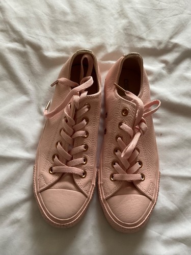 Pink leather rose - ,