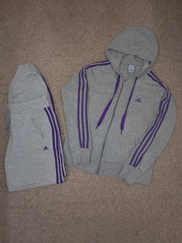 Adidas tracksuit grey womens - tracksuit,
