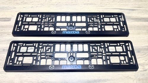 Mazda car number plate - number,