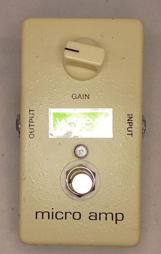 Mxr weed micro amp mod - mxr,