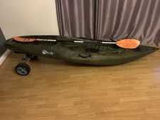 RIBER DELUXE SIT ON TOP KAYAK WITH WHEELS