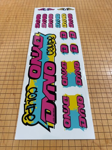 1988 dyno compe bmx decal - dyno,