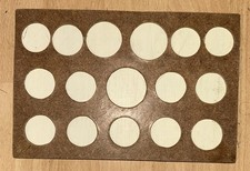Wooden Coin Display Tray