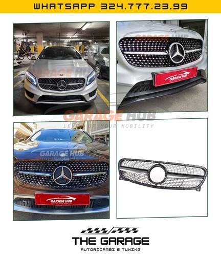 Diamond grille amg look - diamond,