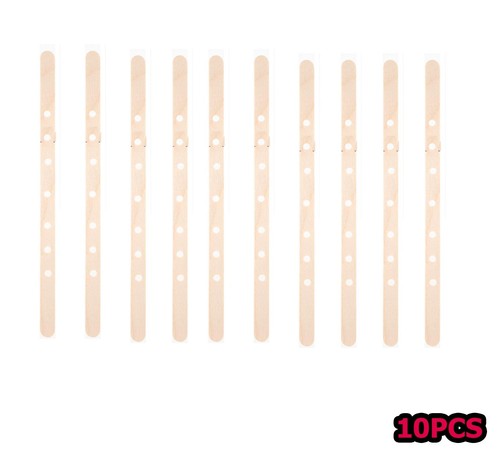 10pcs wooden candle wick - wooden,