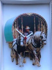  WOODEN WALL CLOCK IN SHAPE OF