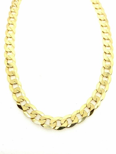 Heavy gold curb chain 9ct - heavy,