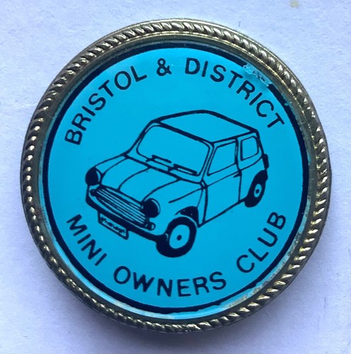 Mini owners club vintage badge - mini,