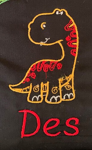 Dinosaur towel personalised - -,