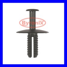 BMW WHEEL ARCH SPLASH GUARD TRIM CLIPS BLACK PLASTIC PUSH IN X 10