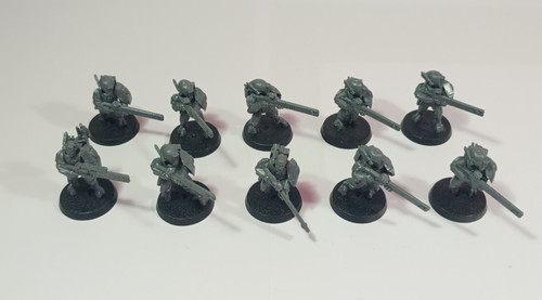 Strike team with drones - team, drones,