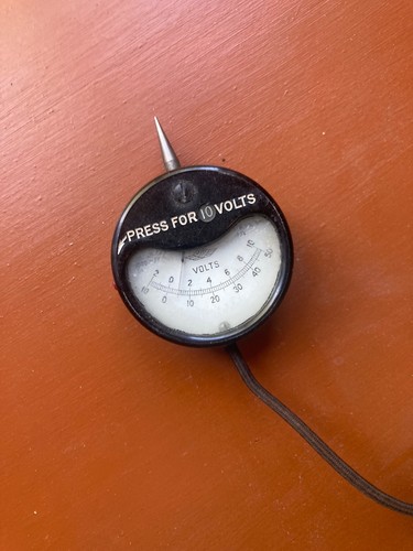 Vintage volt meter
