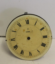 HAC Circular  Face & Clock Movement Spares or Repair 4" dia