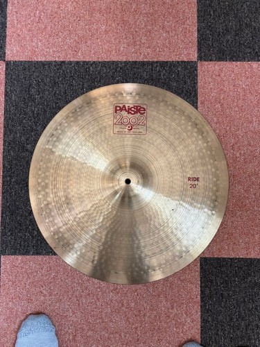 Paiste 2002 ride cymbal - 20",