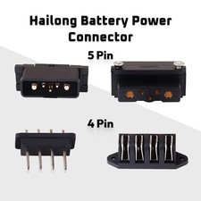 Hailong Power Discharge Connector Plug 4, 5 pins Male, Female UK