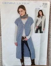 SIRDAR KNITTING PATTERN 9100