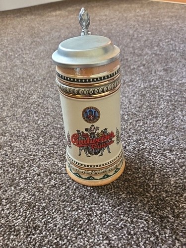 Rare budweiser budvar lidded - budvar,